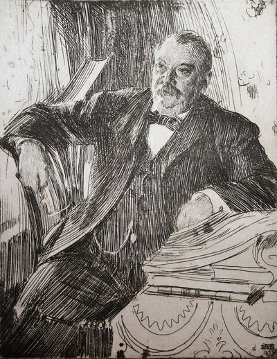 President Grover Cleveland by Anders Leonard Zorn